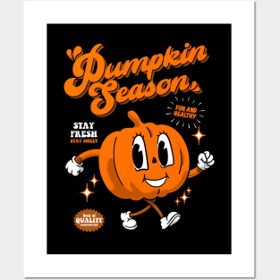 Pumpkin Season Posters and Art